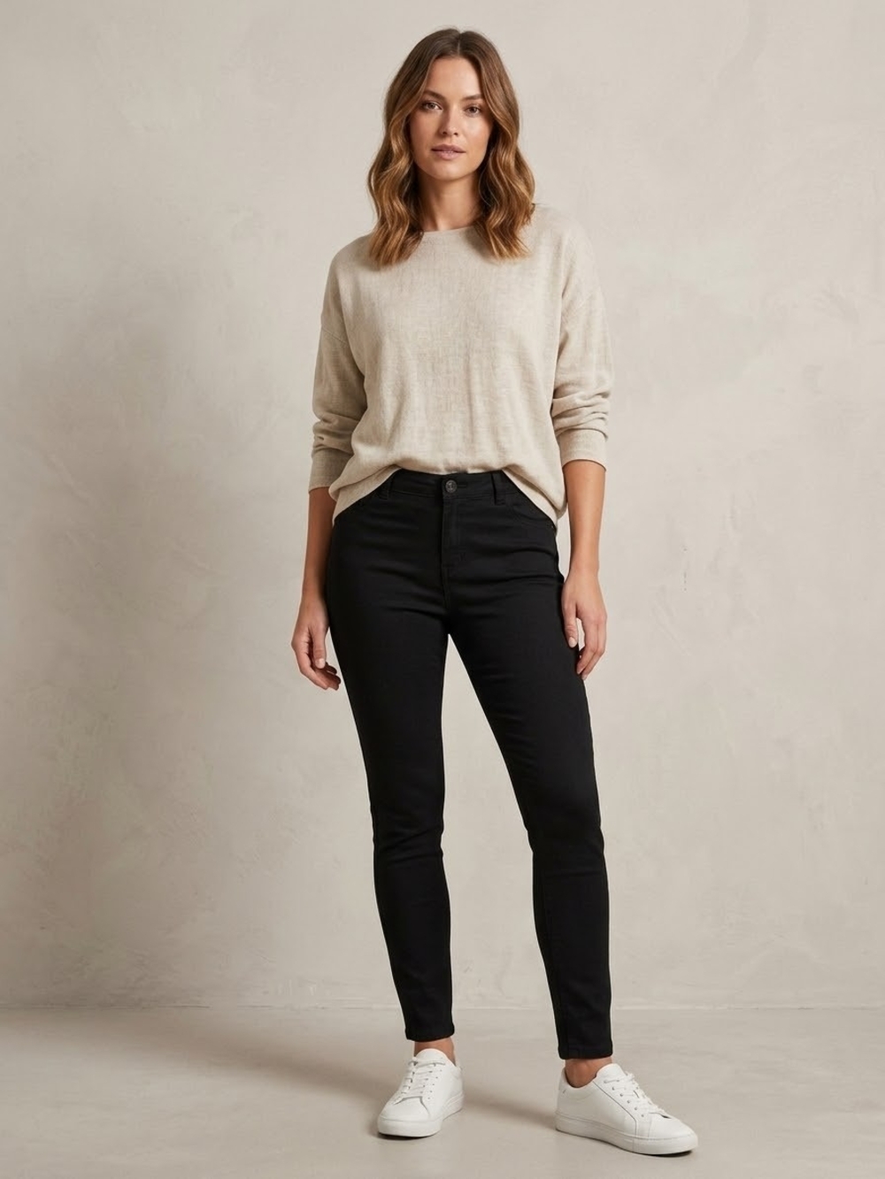Boom Boom Jeans Black Skinny High-Rise Jeggings